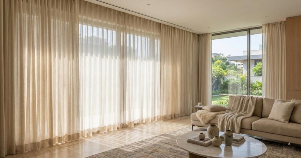Curtains & Drapes in Bangalore | Custom Made Curtains