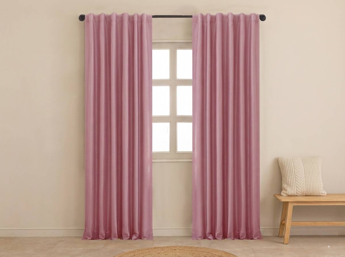 Essential curtains in a modern Bangalore living room