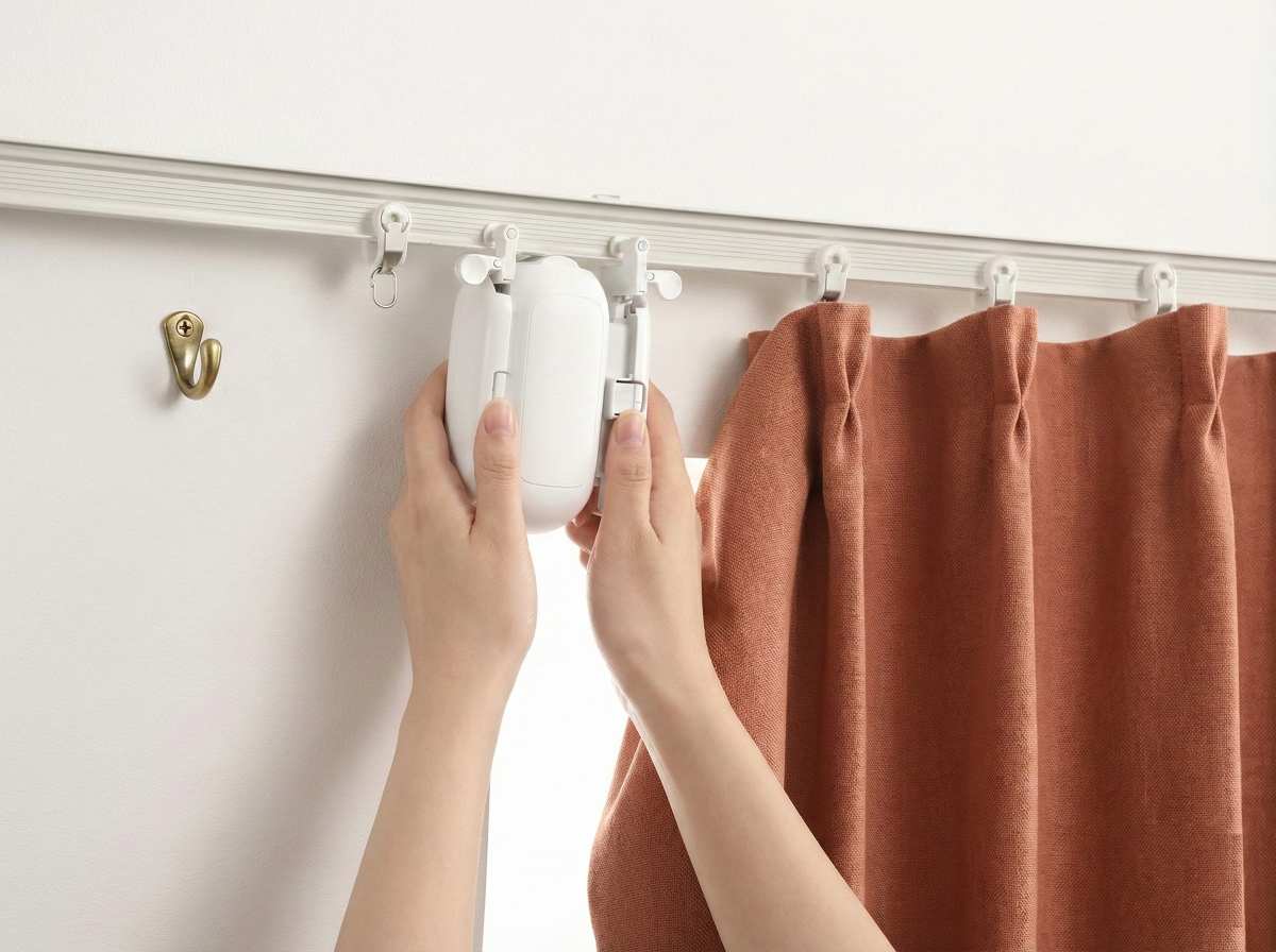 Smart curtains integrated with Alexa and Google Home