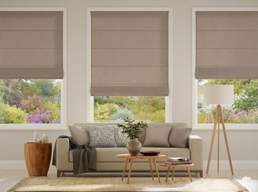 Window Blinds in Bangalore: Modern, Functional & Custom-Fit Solutions Roman blinds for modern homes in Bangalore
