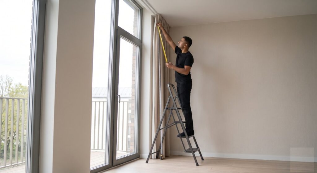 How to Measure Windows for Custom Curtains: A Complete Step-by-Step Guide Measuring floor-to-ceiling curtains for accurate installation