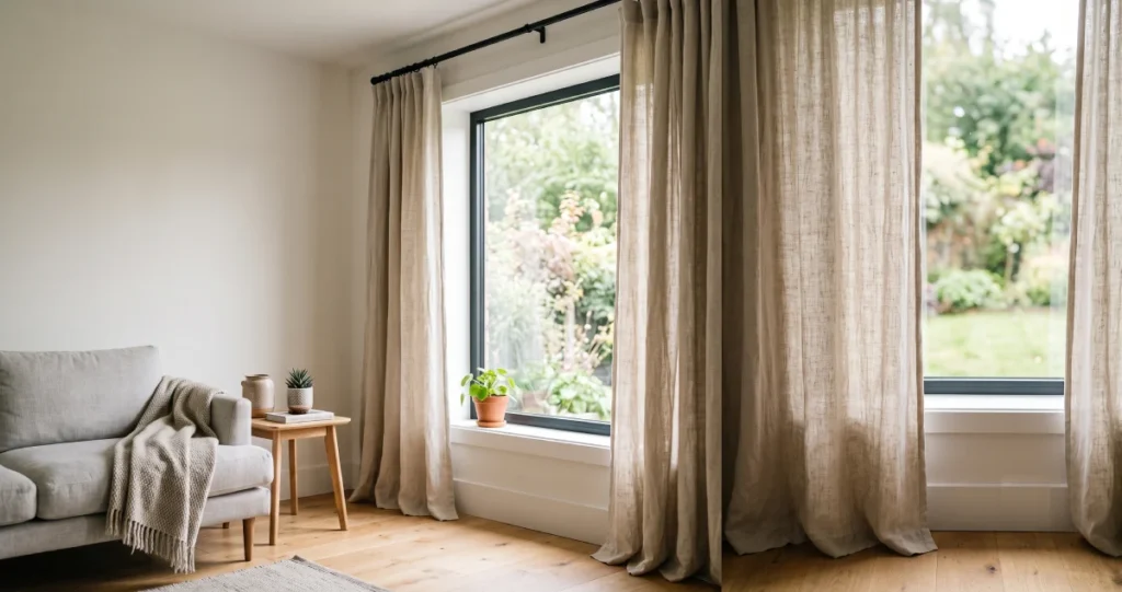 How to Choose Curtain Fabric: A Complete Guide for Every Room in Your Home Premium linen curtain fabric for modern home interiors